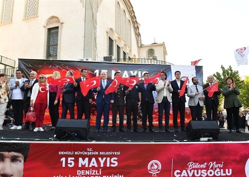"15 MAYIS MİLLİ MÜCADELE GÜNÜ" COŞKUYLA KUTLANDI