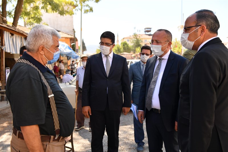 valimiz sayin ali fuat atik beyagac ve kale ilcelerini ziyaret etti