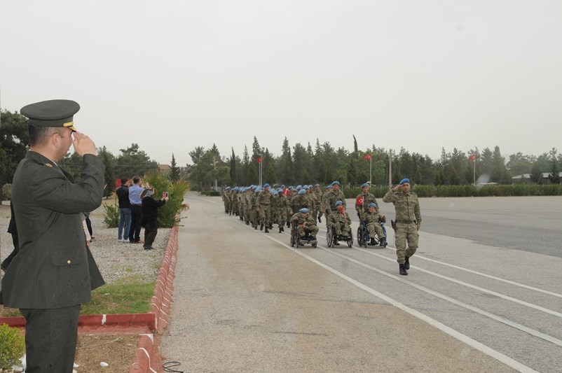 engelli bireylerimiz yemin ederek asker oldular